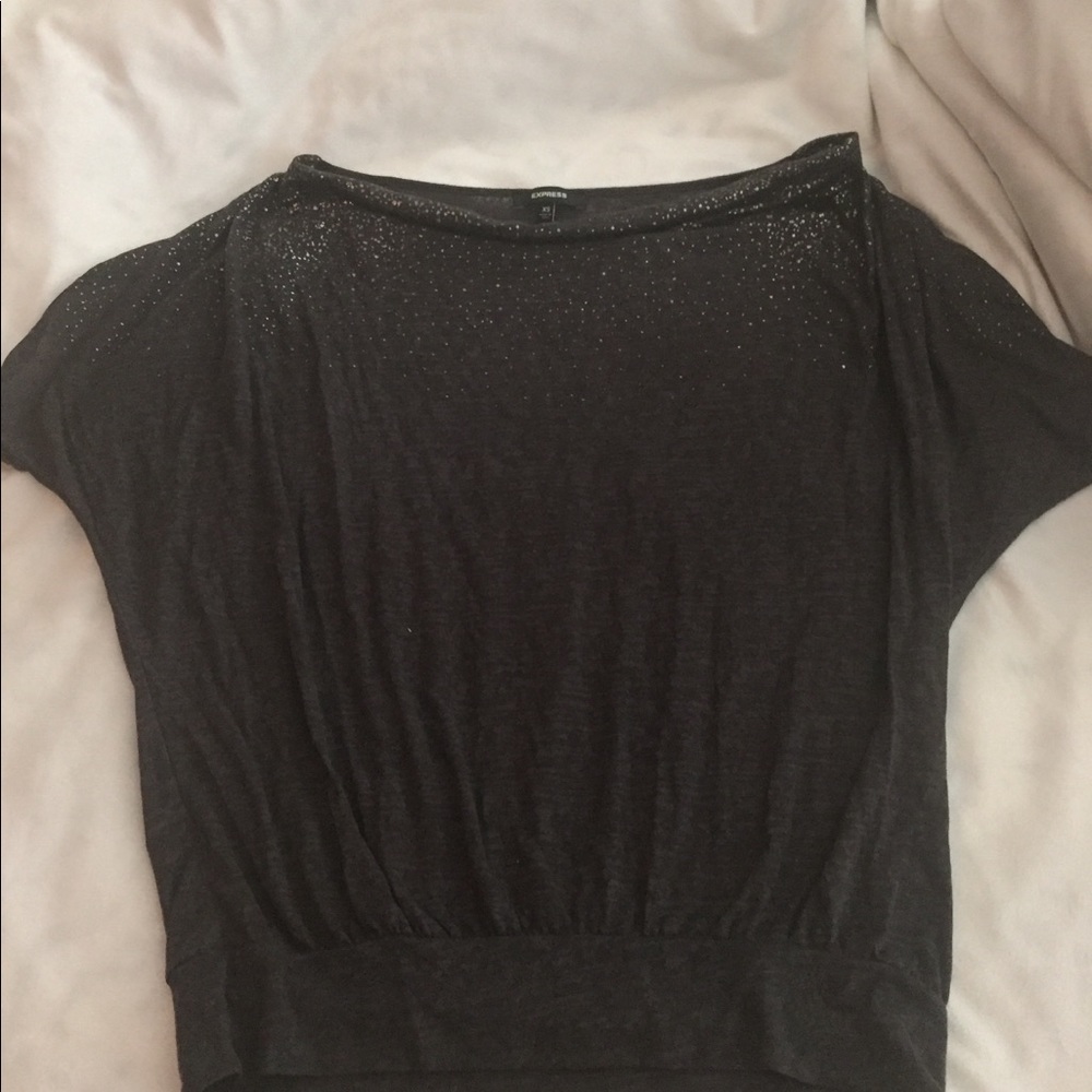 Express sparkly top!!